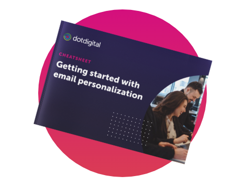 personalization Landing page Hero image